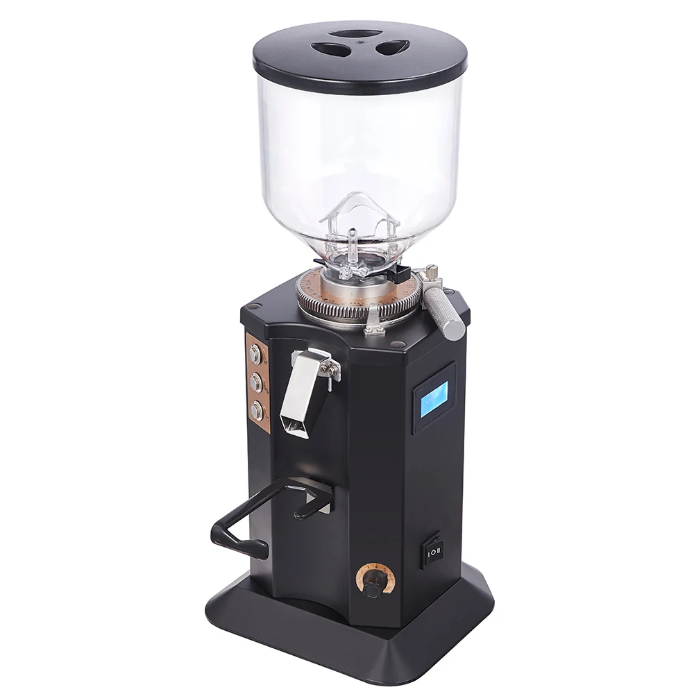 XEOLEO Electric Coffee grinder Automatic Coffee Milling machine 74mm Flat Burr Coffee Miller 15 Steps adjustable 110/220V