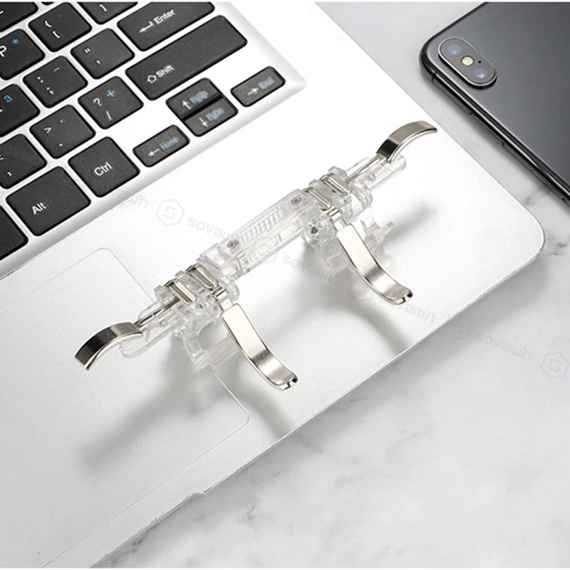 K19 Mini Gamepad trigger per Free Fire PUBG Controller per telefono cellulare gioco sparatutto pulsante di fuoco chiave di mira L1R1 per iPad Android