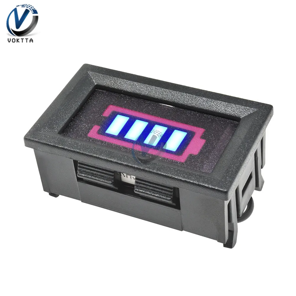 12.6V BMS 1S/2S/3S/4s/5s/6/6S/7S 18650แบตเตอรี่ลิเธียมความจุตัวบ่งชี้จอแสดงผลกล่องเชลล์ป้องกันฝาครอบ Power แบตเตอรี่ทดสอบ