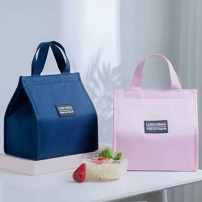 

Portable Lunch Bags For Men Women Kids Luxury Thermal Insulated Sac Isotherme Lunch Box Food Container Picnic Oxford Lunch Bags