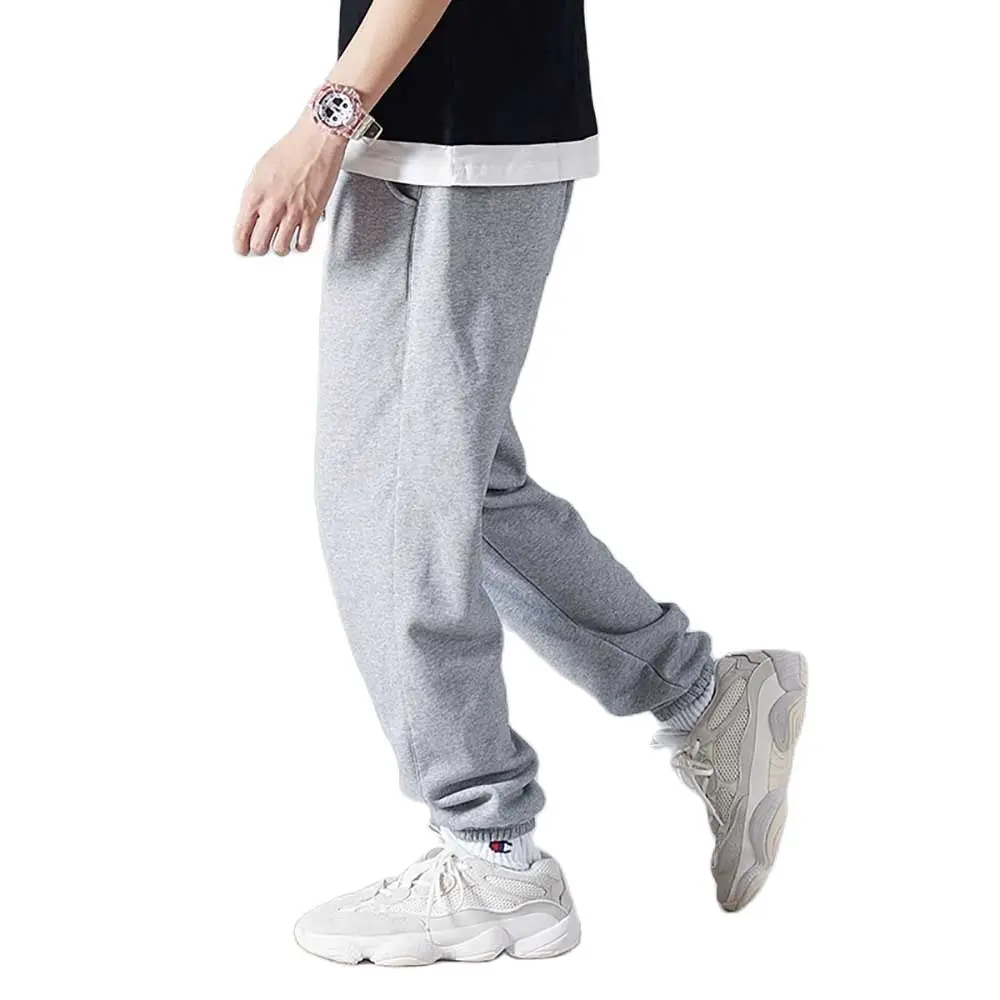 Fashion Hiphop Harem Jogges Men Casual Sweat Pants Regular Fits Trousers Autumn Winter Streetwear Men Clothing