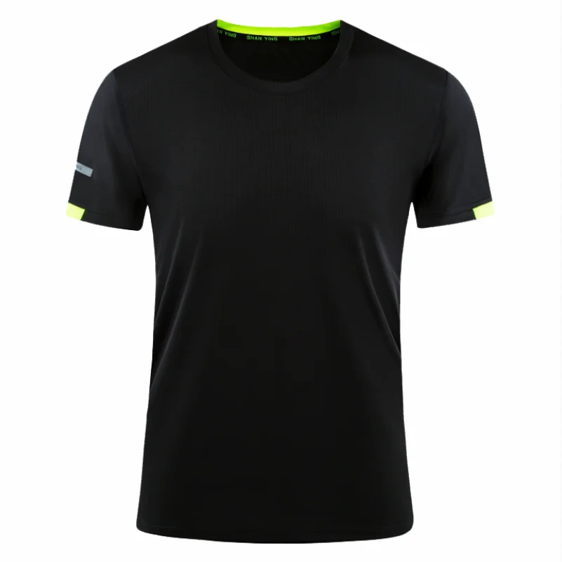 2024 Summer Gym T-shirt Quick Dry Running Shirt Sports Short-sleeved Shirt Custom Printed Embroidery Men and Women Fitness Tight