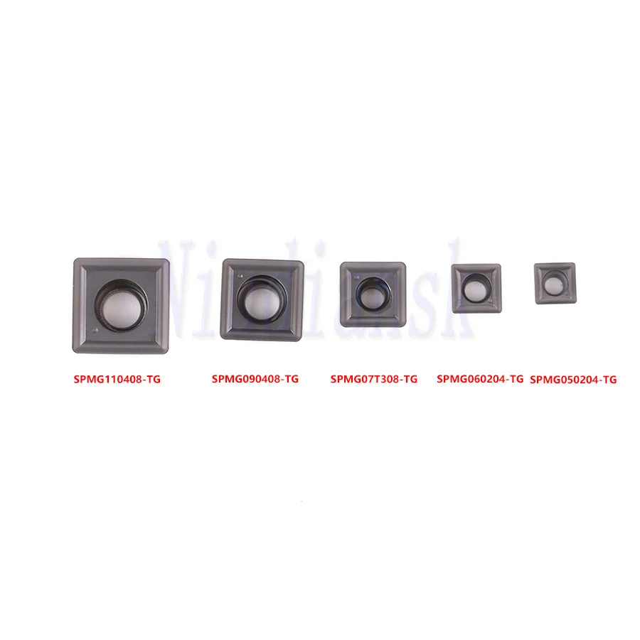 SPMG 050204   SPMG 060204   SPMG07T308 SPMG 090408   SPMG 110408   TG NK9018 Inserto in metallo duro CNC per trapano a U di alta qualità per acciaio inossidabile
