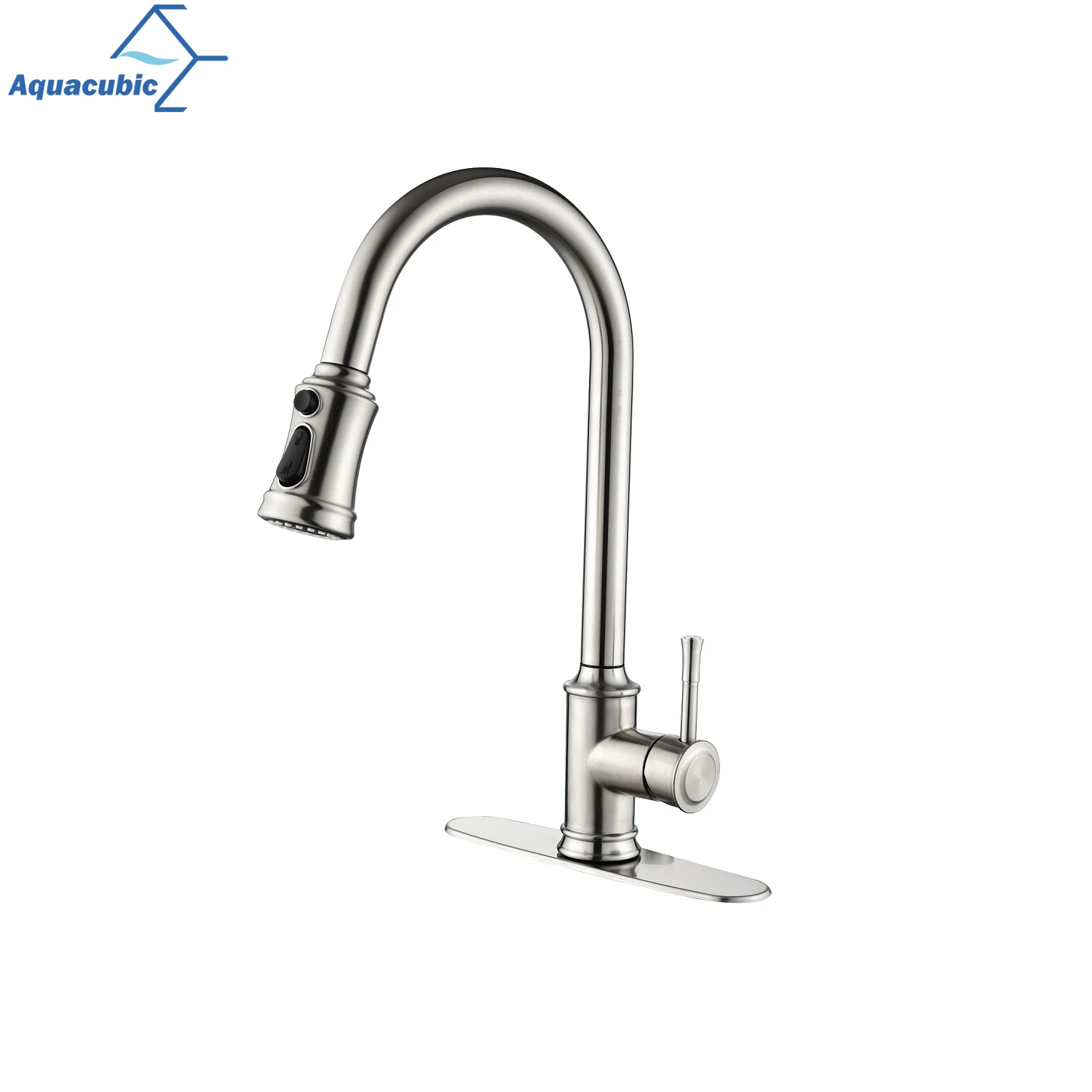 Sensor Smart Kitchen Faucets Pull Down 304 Stainless Steel Smart Induction Touchless Control Water Sink Faucet Mixer Tap