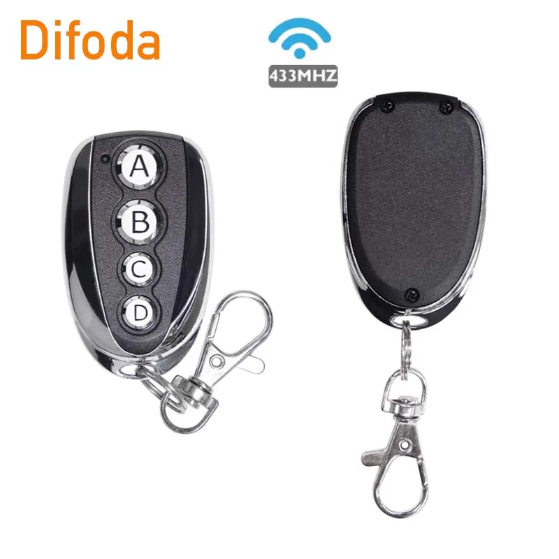 

433.92 Mhz Duplicator Copy Remote Controller difoda 433MHZ Remote Control Clone Cloning Code Car Key Garage Gate Door Opener