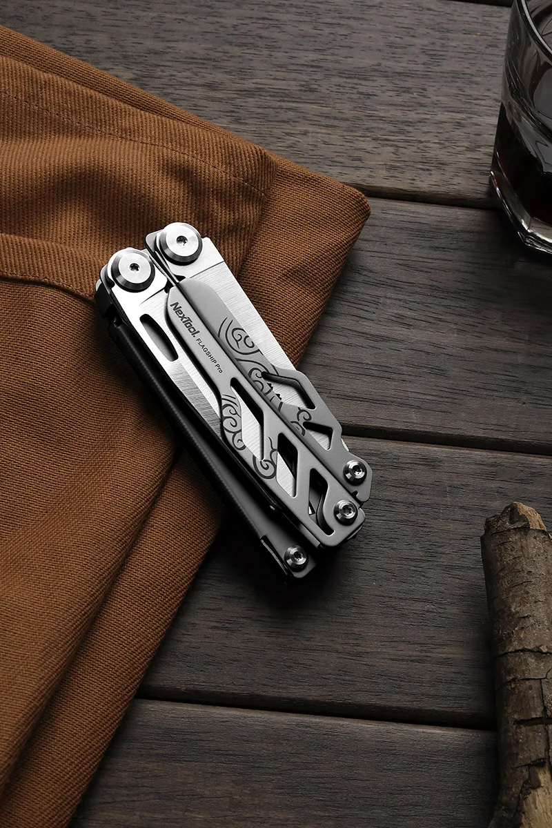 Top NexTool Flagship Pro Special EDC Outdoor Hand Set 16 IN 1 Multi-Tool Pliers Folding Knife Screwdriver Can Opener Version