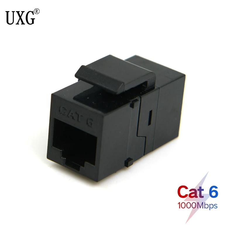 RJ45 Connector Cat6 Ethernet Adapter Female to Female R J45 8P8C Network Extender Extension Lan Cable for Ethernet Cable