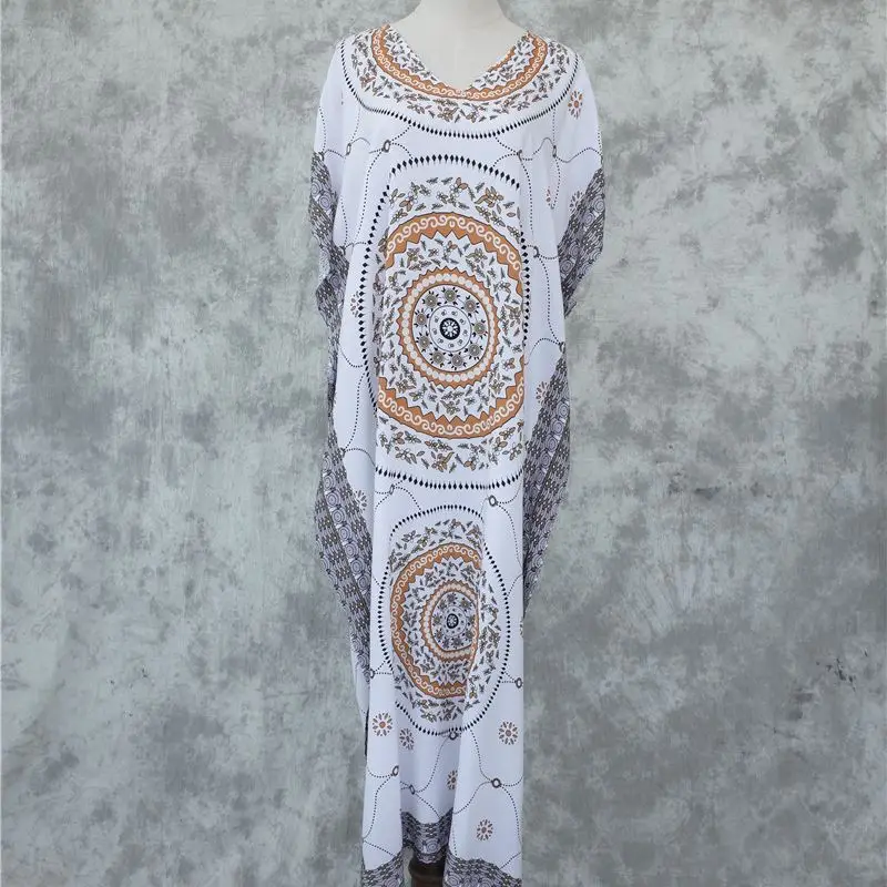 2023 لونغ بيتش التستر رداء دي بلاج ملابس السباحة التستر صيدا دي برايا طباعة المرأة ثوب السباحة التستر الستر للشاطئ # كعص