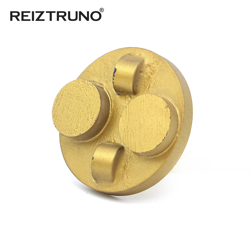 REIZTRUNO Trapezoid Floor Snap on pcd grinding Scanmaskin pcd tools  Diamond Grinding Shoes for Concrete Epoxy Removal