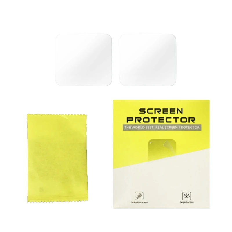 Pelindung Layar Kompatibel dengan Penerima Mikrofon Go Nirkabel Rode, Film Layar Tak Terlihat Kaca Optik Tempered