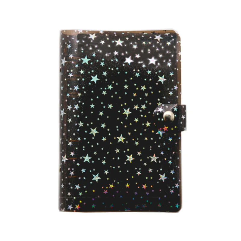 2024 Diary A6 A5 Star Transparent Loose Leaf Binder Notebook Inner Core Cover Note Book Journal Planner Office Stationery Sup