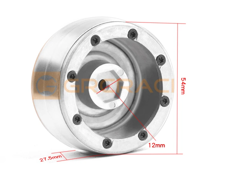 Ajrc 1,9 Zoll Camel Cup Wheels Retro Metallräder für Kletterauto für 1/10 Rc Kletterauto Traxxas Trx4 Rgt Axial Scx10 Rc4wd – Detail 8