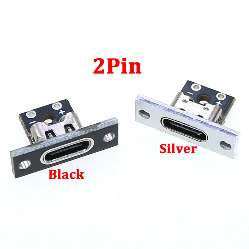 YuXi 1PCS USB 3.1 Double-sided Positive/Negative Plug-in Test Board With PCB Board Connector Data Type-C Female  Charging Port