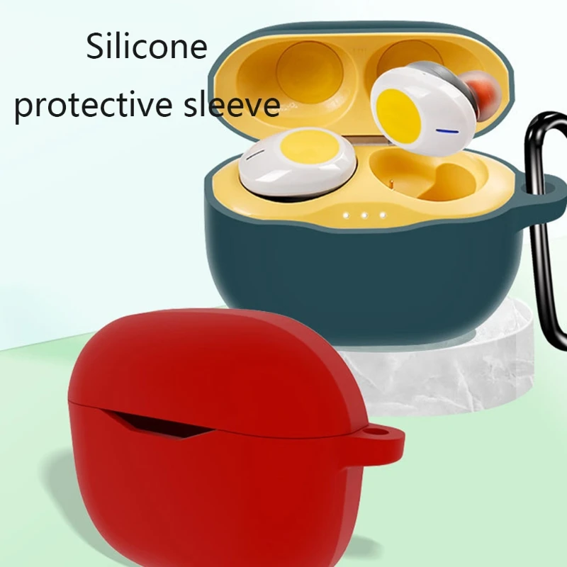 กรณีป้องกัน SkinCompatible-JBL Tune T120TWS/T125TWS ชาร์จกรณี Anti-ฝุ่น Soft ซิลิโคนกรณี