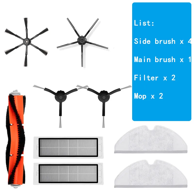 Verbruiksartikelen Voor Roborock S 5 6 50 51 52 60 P50 S5Max S6Max Max V Pure Robotic Vauum Schoner wasbaar Accessoires Onderdelen