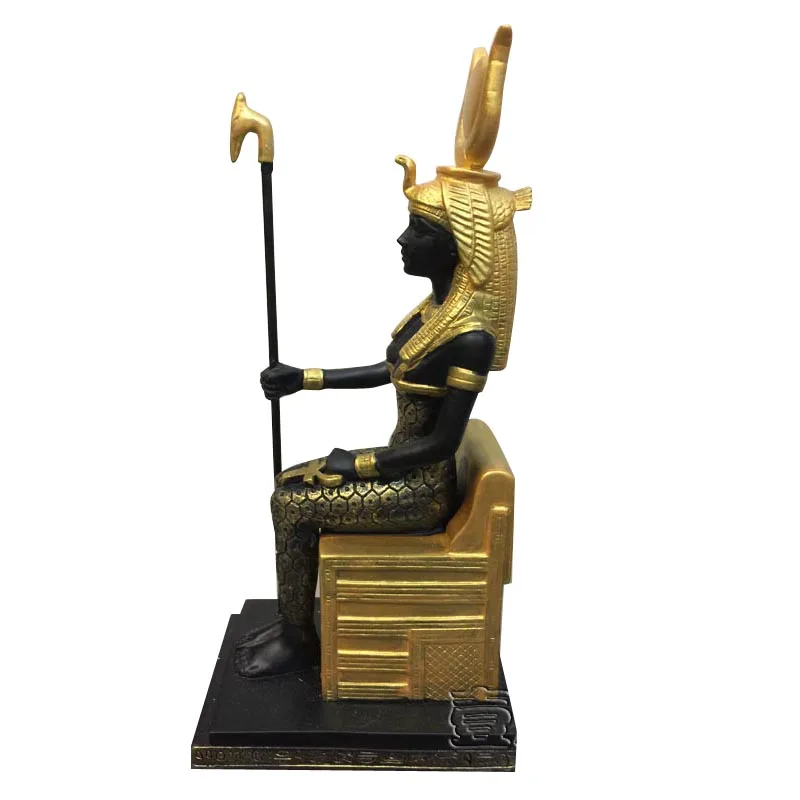 

5 STYLE ANCIENT EGYPT GOD ISIS GODDESS STATUE RESIN CRAFTS OSIRIS BENNU ART SCULPTURE HOME DESKTOP DECORATION OFFICE