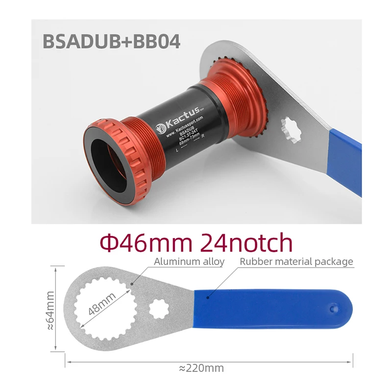 Bottom Bracket BSA DUB Central Movement Ceramic Bearing For SRAM-DUB Crankset BSA Bike Frame width 68-73 Axis 28.99mm Bike Parts