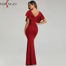 See-through Beaded Evening Dress #4