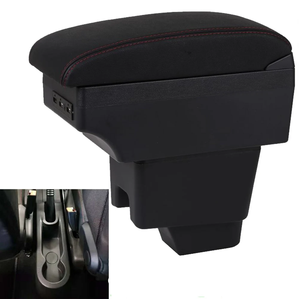 

For Renault Kaptur Armrest Box Car Center Console Storage Space Case Elbow Rest with Cup Holder USB Interface