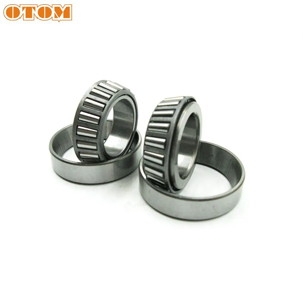 OTOM Motorcycle Steering Stem Head Race Bearings Kit For Suzuki RMZ250 RMZ450 RMX450 Motocross Enduro Dirt Bike Off Road Parts