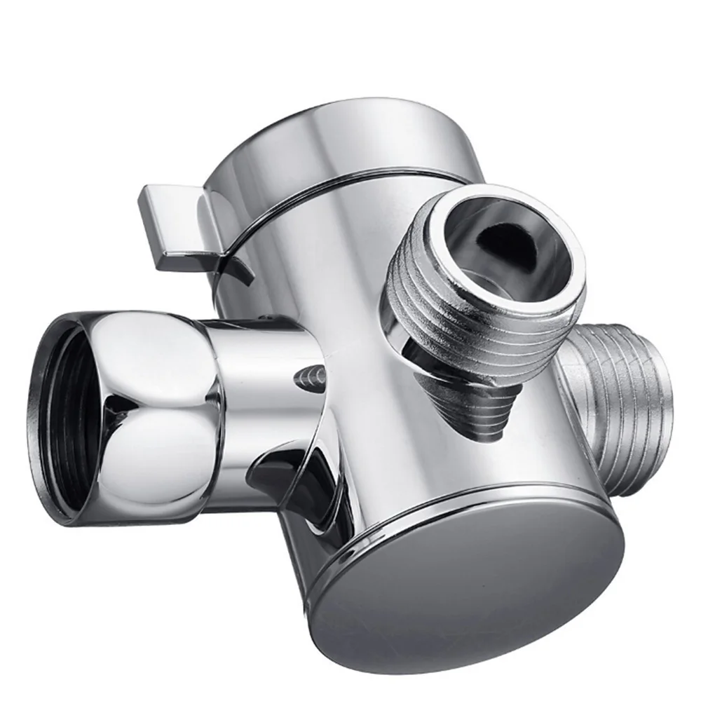 HOTools-Valve de Roi ation de tuyau de douche, conversion d\'eau hors du bras en T, raccords de tuyau d\'entrée, Shunt Shunt, nouveau