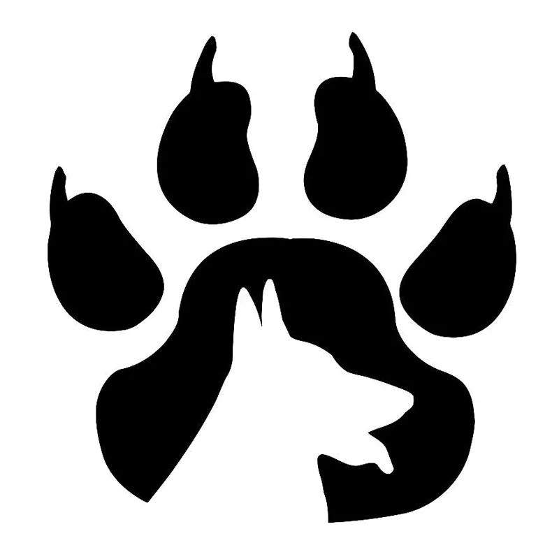 

Dawasaru Paw Prints Dog Animal Car Styling Decor Vinyl Stickers for Laptop Truck Motorcycles Auto,15cm*15cm