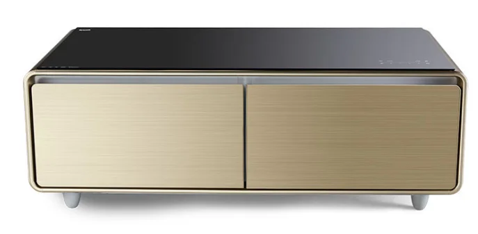 21.5 32 43" inch  Waterproof 10 Touch Points LCD  multi touch Screen Coffee Table with refrigerator built in image 2