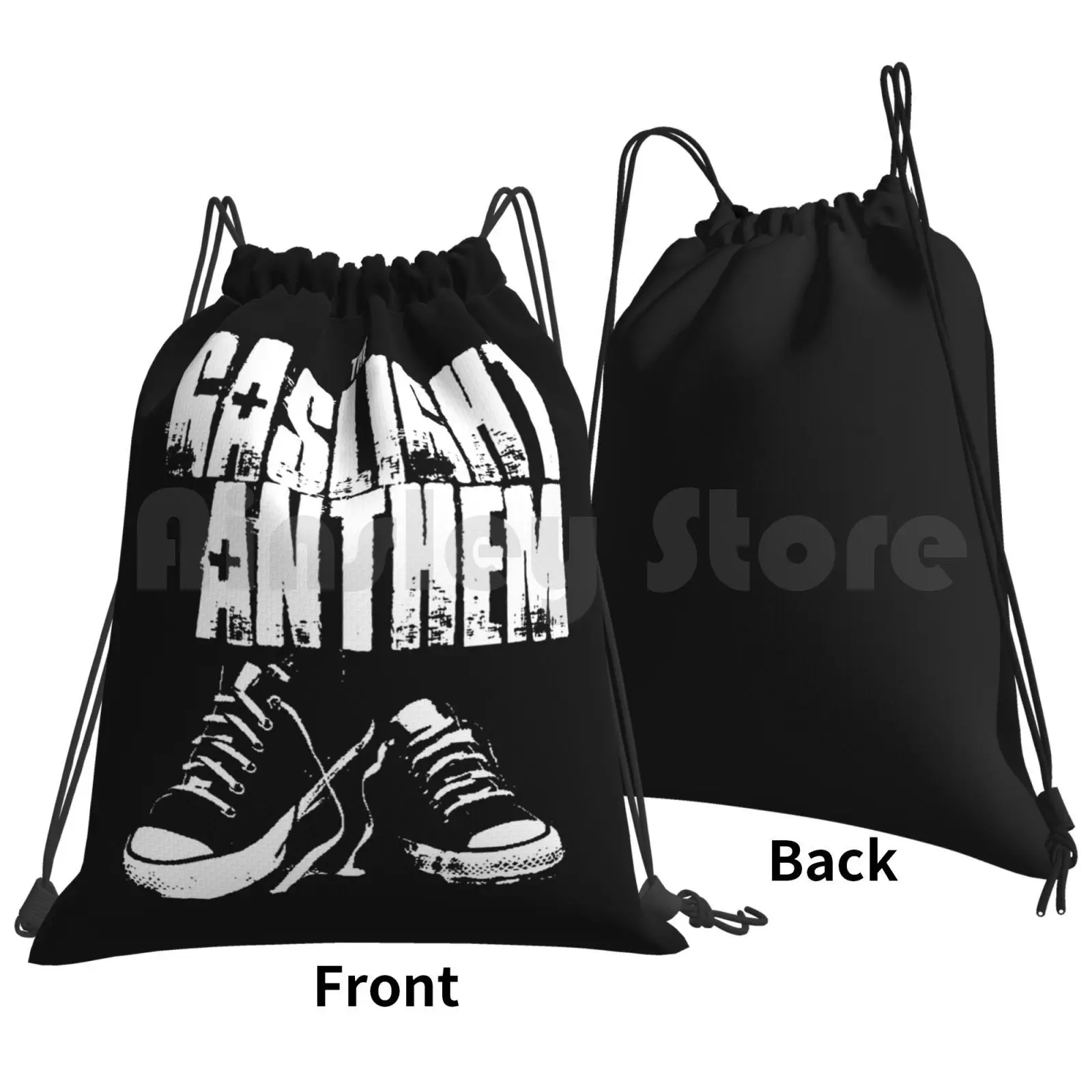 The Gaslight Anthem Backpack Drawstring Bags Gym Bag Waterproof The Gaslight Anthem Band The Anthem Gaslight Anthem The