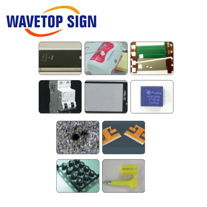 WaveTopSign 355nm Code Clear UV Laser Marking Machine 5W Water Cooling