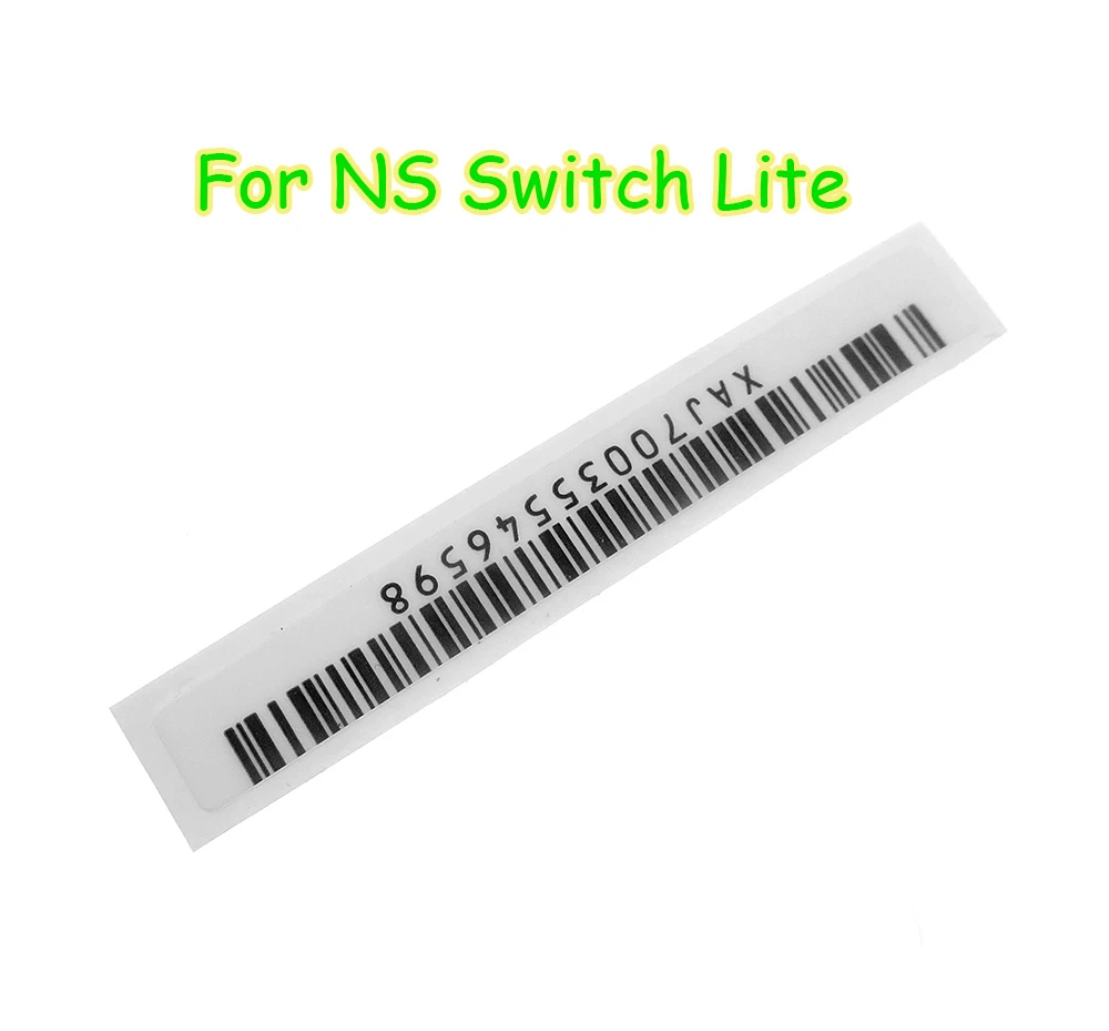 

200pcs For Nintendo Switch & lite New Lable Bar Sticker Barcode For Nintend Switch Lite Controller Cover Bar Sticker replacement