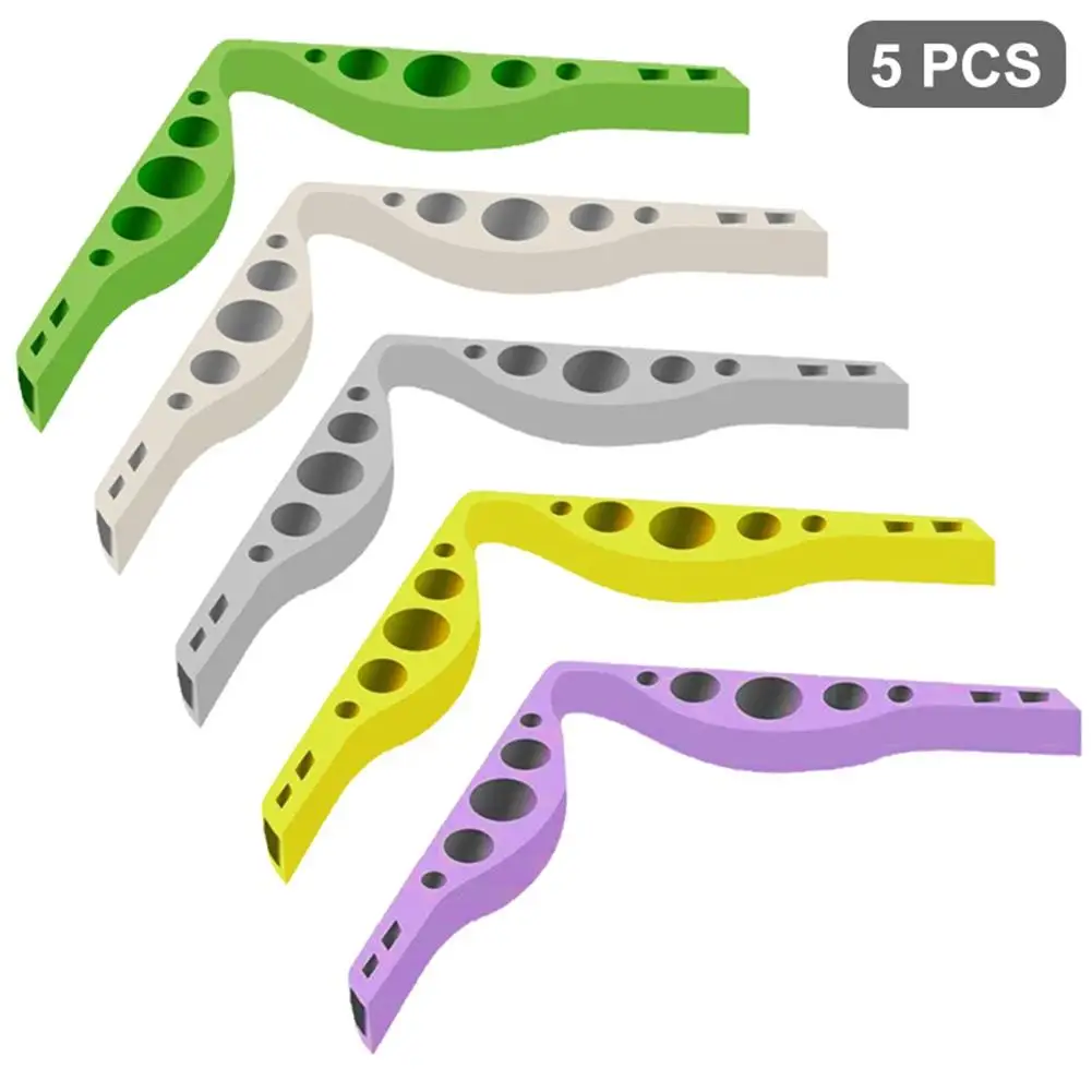 5PCS Face Mask Silicone Anti-Fog Nose Bridge Increases Breathing Space To Help Breathe Smoothly Mouth Mask Strip For Face