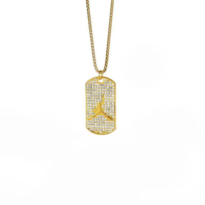 

Megin D Men's Simple And Stylish Design Alloy Necklace Symbols Player Necklace Her Boyfriend A Surprise Birthday Holiday Gifts