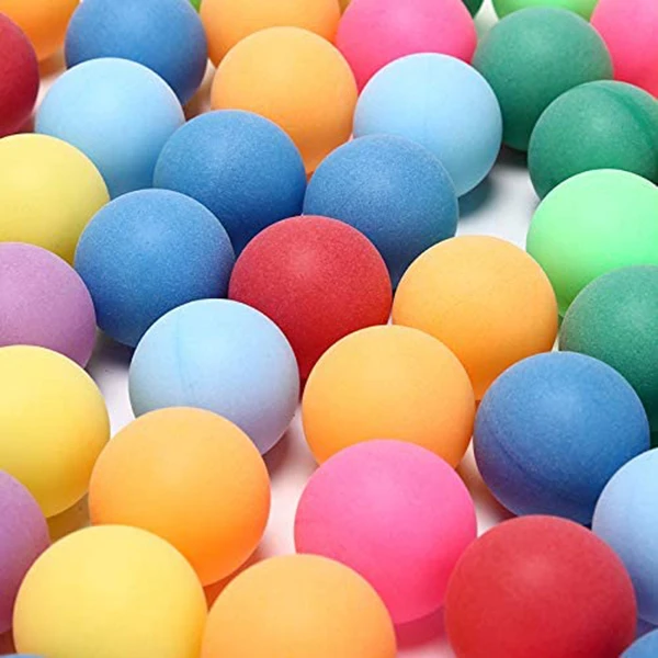 Hot Selling 50pcs 40mm Table Tennis Ball 2.4g Ping Pong Random Colours Group Games Outdoor Sport Outdoor Activity Supplies