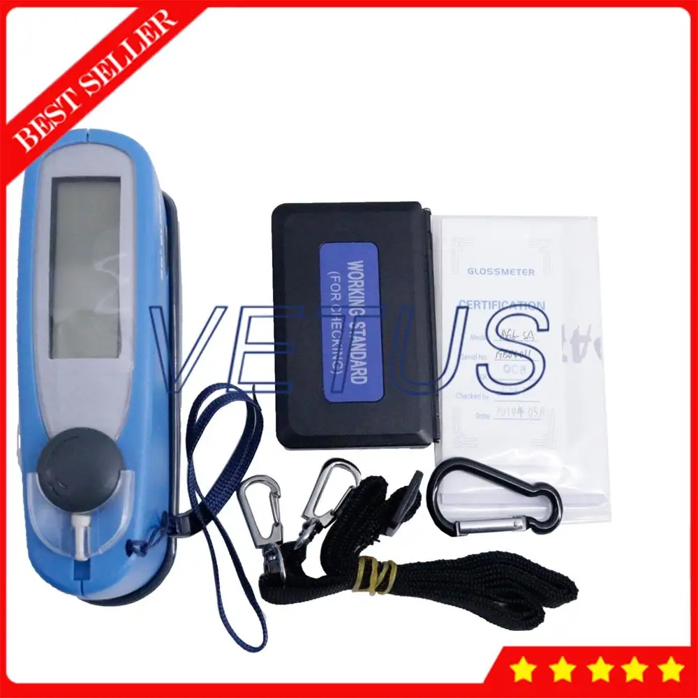 MG6-SA 60 Degree Gloss Meter with Surface cleaning Glossmeter Vancometer Tester