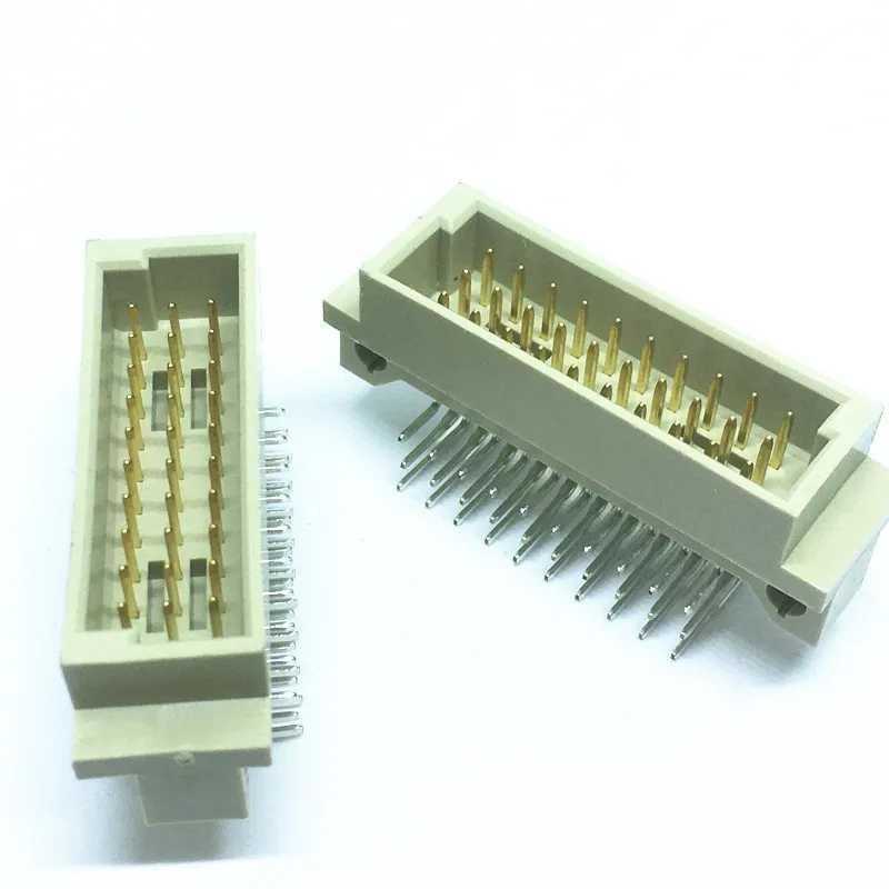 Enchufe europeo DIN 9001-15301C00A 330, 3x10P, 30P, macho, 2,54-pitch