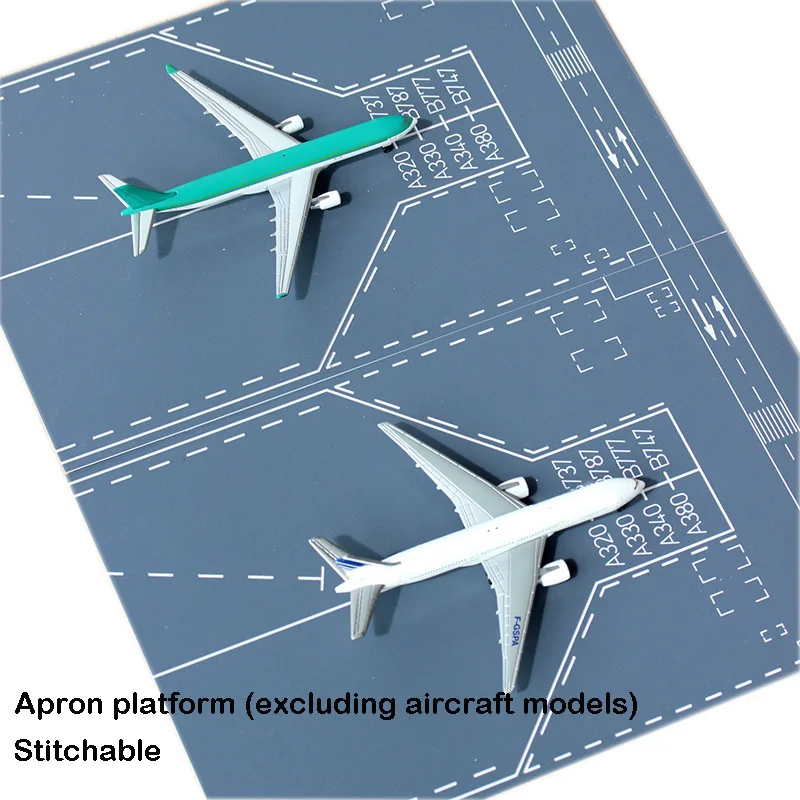 miniature  1:400/500  Airport  Aircraft apron  Platform orms  Seat  Plastic 20*30cm