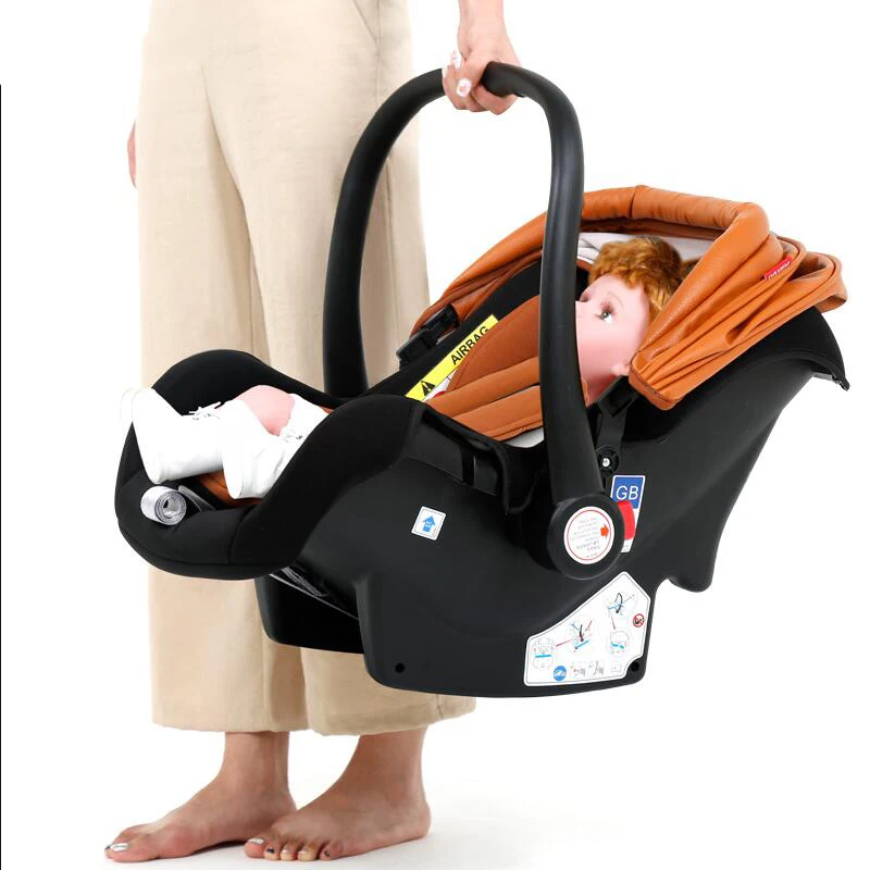 Belecoo Baby Stroller 2 in 1/ 3 in 1 High landscape stollers Eco Leather Shock Absorber four wheel trolley Free Shipping