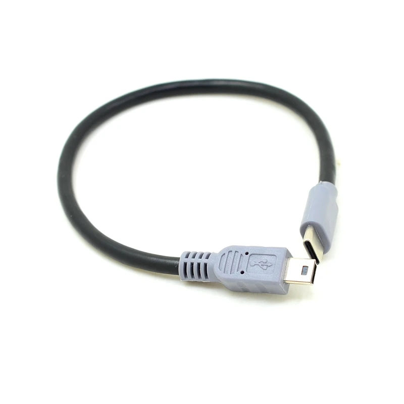 USB 3.1 المضيف OTG نوع C ذكر إلى USB صغير نوع B كابل محول ذكر للهاتف المحمول كاميرا محور الصلب لماك بوك وجوجل Chromebook #3