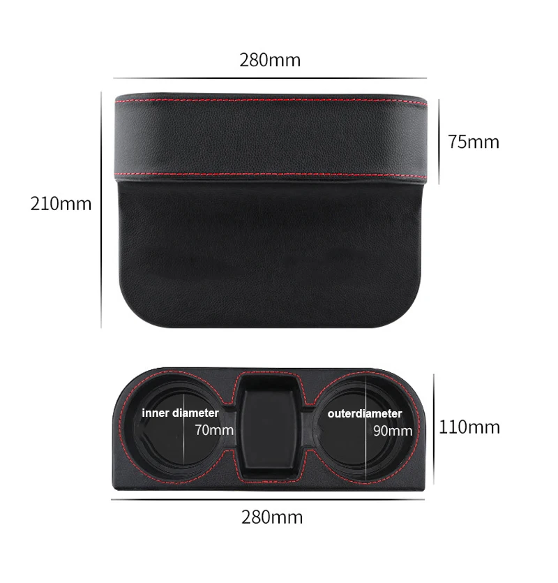 thumbnail image 2 of Car Cup Holder Expander Organizer,Multifunctional Cup 2 of 13