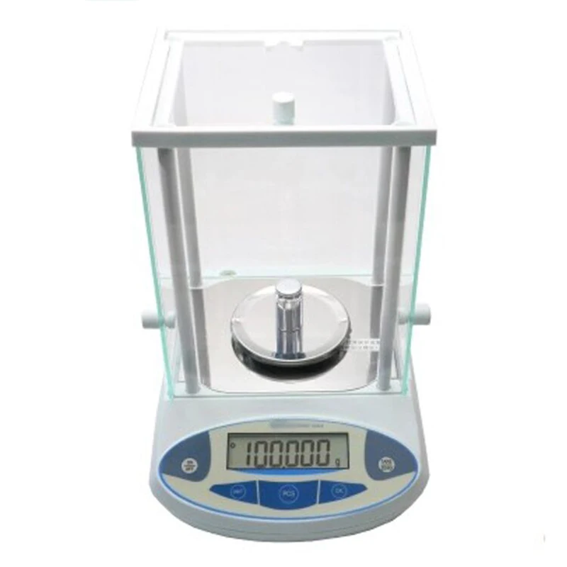 Glass windshield 500 x 0.001g Lab Analytical Digital Balance Scale Jewellery Electronics said ,with LCD display weight sensor