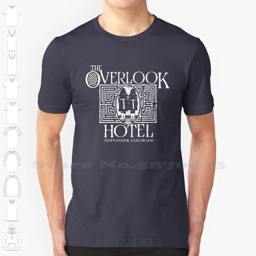 Overlook Hotel ( Distressed Design ) Cool Design Trendy T Shirt Tee Jack Nicholson Johnny Stephen King Overlook Hotel