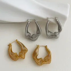 Europe United States Metal Irregular Earrings Hip-hop Punk Retro Earring Ms Girl Jewelry Accessories Christmas Gift 2021