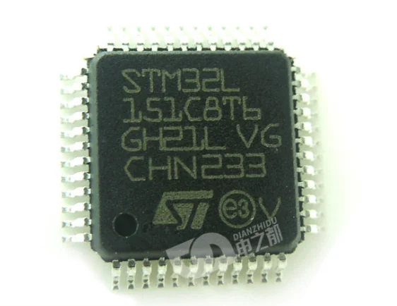 Originele Spot STM8L151C8T6 LQFP-48 16Mhz 64KB 8-Bit Microcontroller Ic Chip
