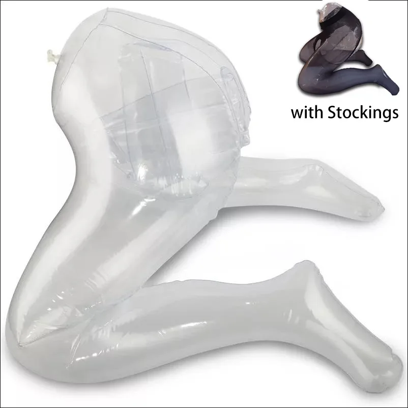 Mens Masturbator Holder  Air Sexdoll Inflatable Sex Toys  For Men Leg Ass Male Sex Pillow with Pussy Vagina Butt