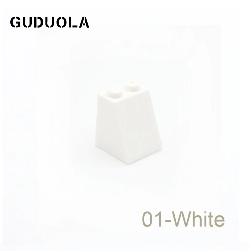 

Guduola Slope 2x2x2 (65°) with Stud Holder 3678 MOC Brick Building Block DIY Educational Toys Parts 30pcs/LOT