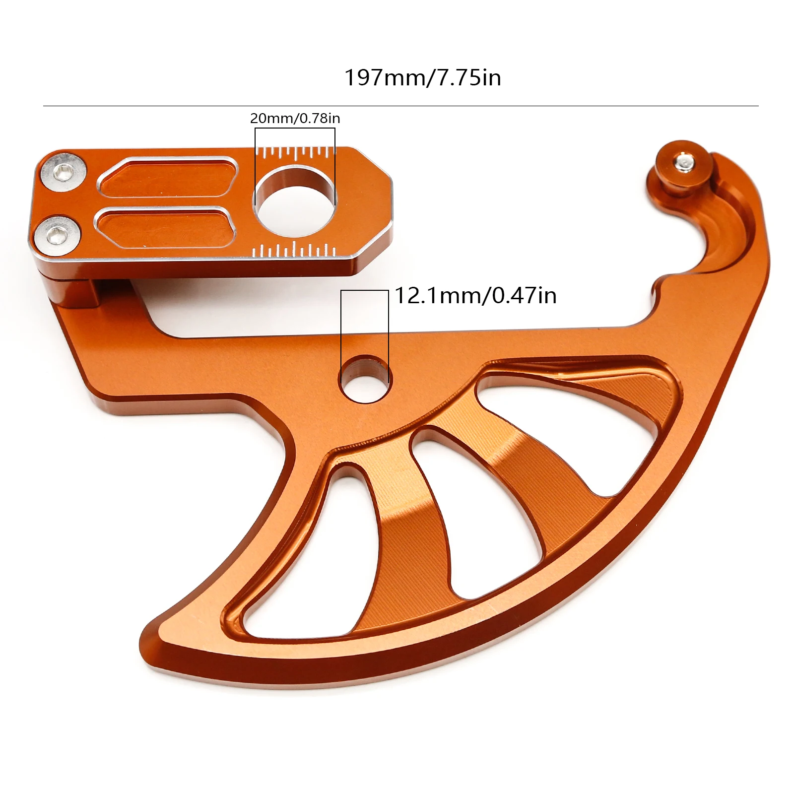 20mm Axle CNC Aluminum Rear Brake Disc Guard Cover Protector For 85 SX 85SX Freeride 350 250 250R 2014 2015 2016 2017 2018 2019