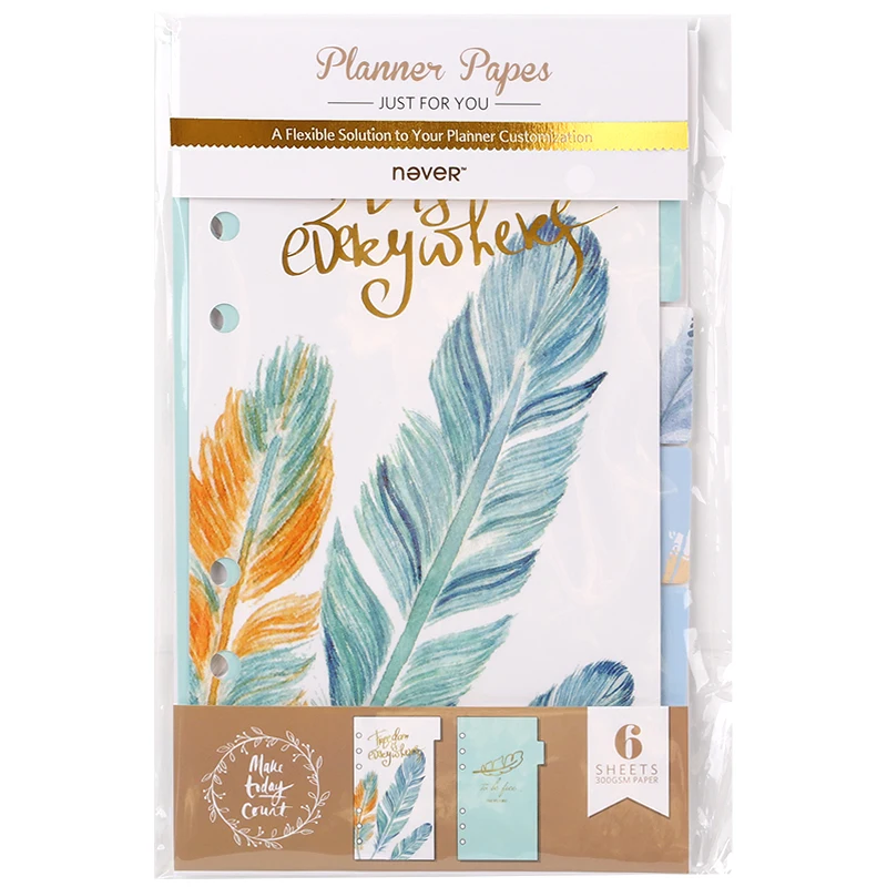 Feather Horizon Binder, Index, Sync, License, Binder, Notebook, Indice, Divisori