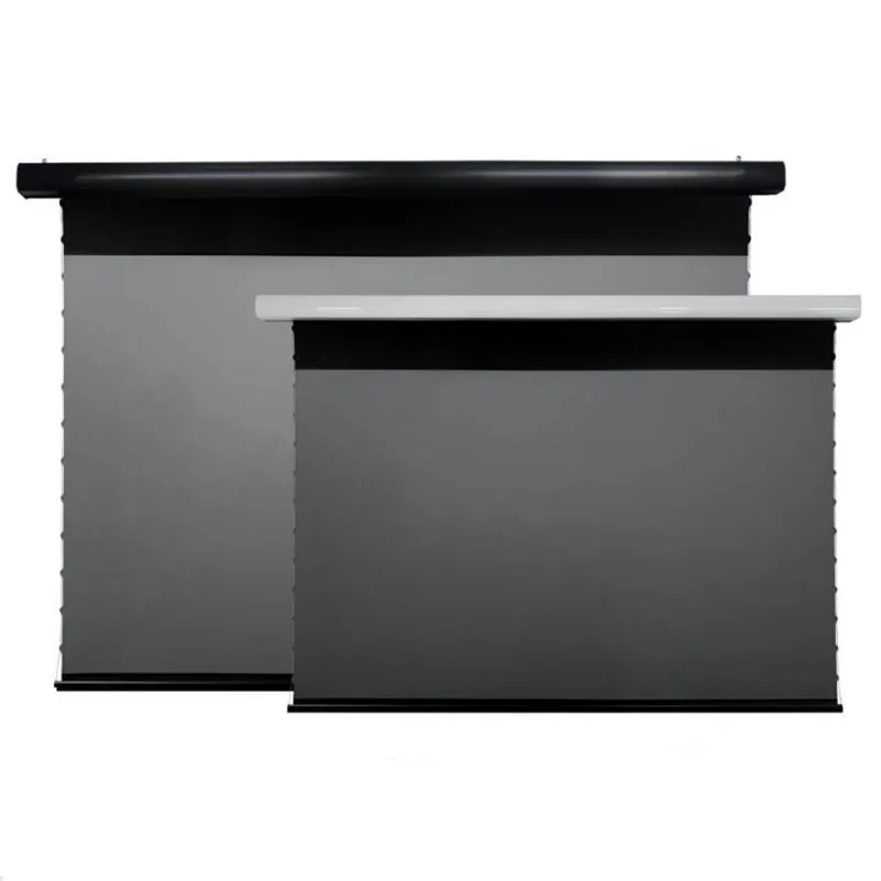 VM-PTH-UALR Visualmr New Generation Motorized Tab-Tensioned Ambient Light Rejecting Screen Specially For UST Projector Laser Tv