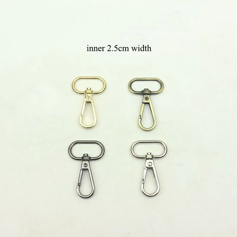 

30pcs 25mm Metal Belt Clip Buckles Swivel Lobster Clasp Dog Collar Strap Buckle Carabiner Snap Hook DIY Backpack Bag Accessory