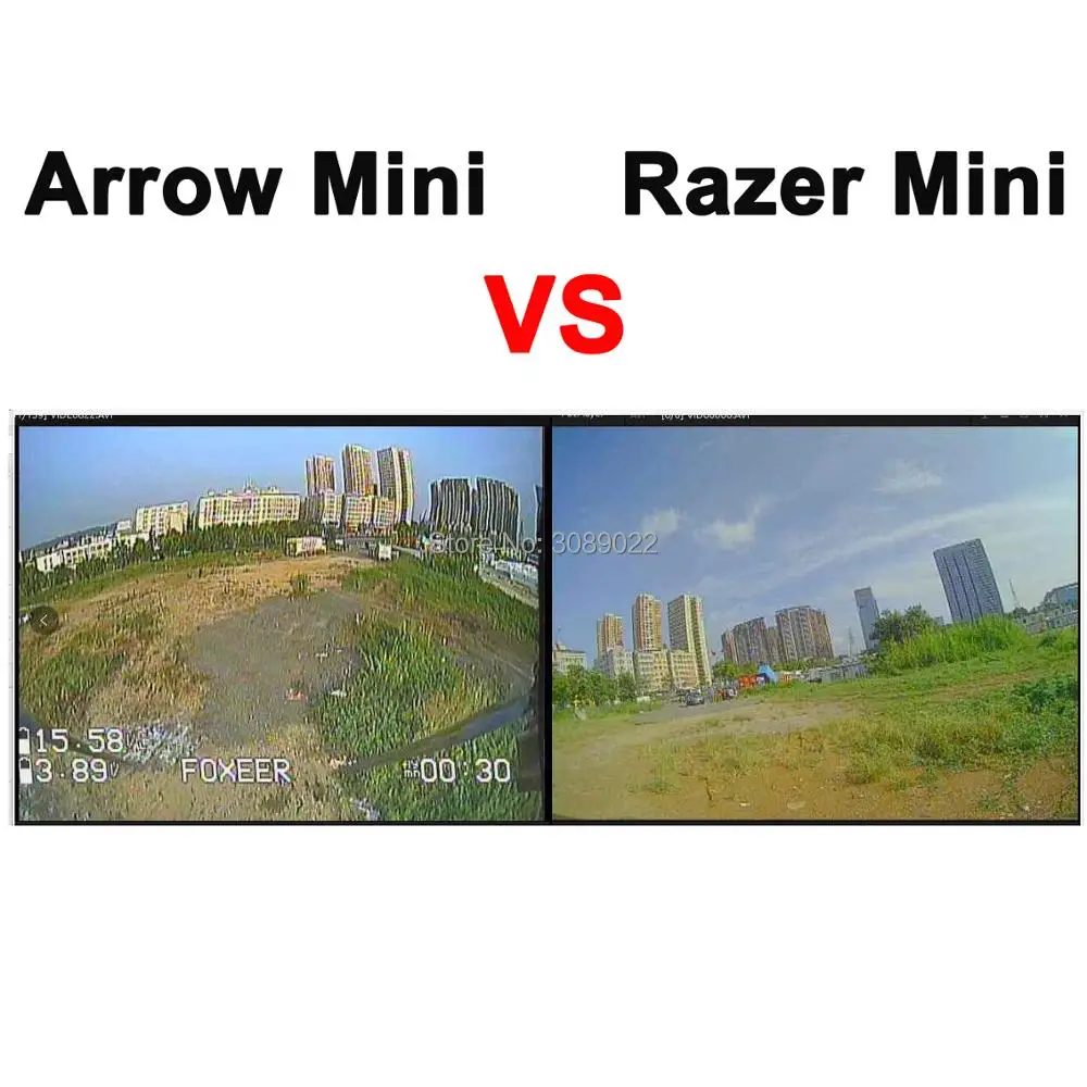Foxeer Razer Mini V3 / Razer Micro/ Razer NANO 1200TVL PAL/NTSC Switchable 4:3 16:9 FPV Camera For FPV Racing Drone thumbnail 6
